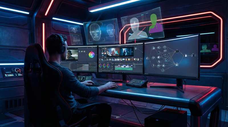 91官网AI智能视频剪辑工作台